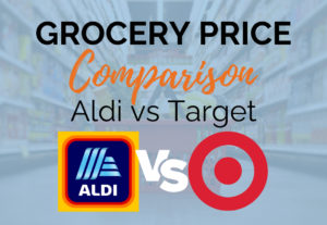 Grocery price comparison aldi vs target