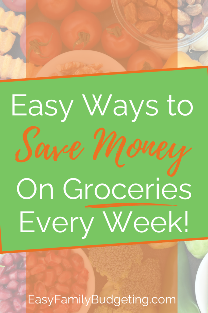 Easy ways to Save Money on Groceries Every Week