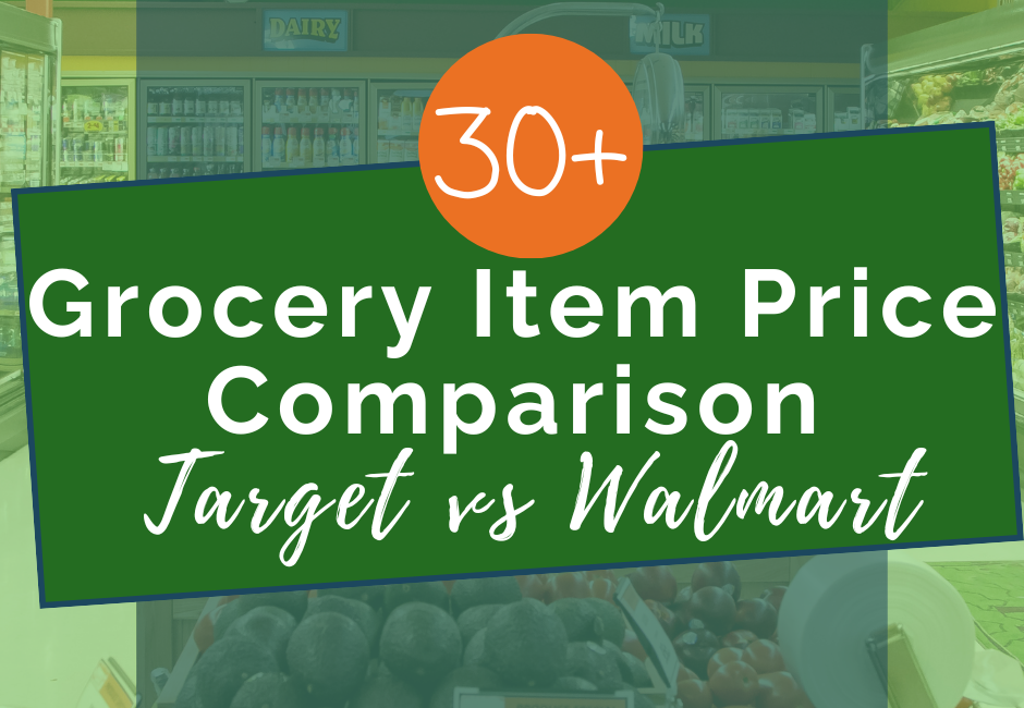 Target vs Walmart Grocery Price Comparison