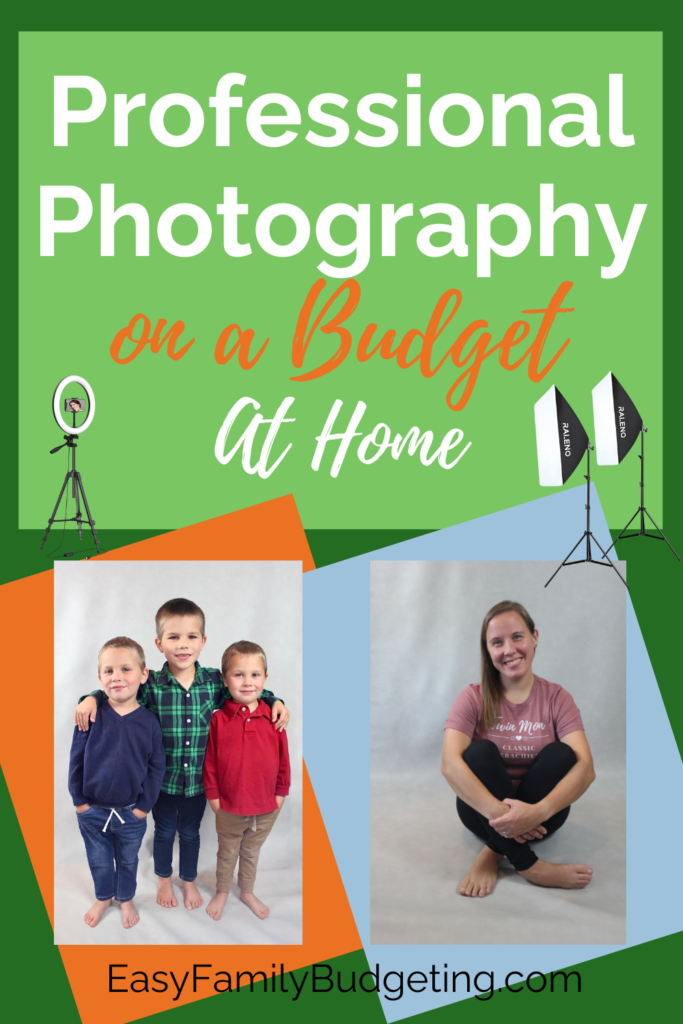 Professional Photos on a Budget at Home